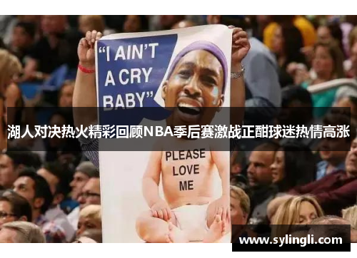 湖人对决热火精彩回顾NBA季后赛激战正酣球迷热情高涨